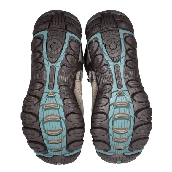 Merrell Deverta 2 Mid Womens Waterproof Leather Hiking Boots Outdoor Trekking - Picture 4 of 5